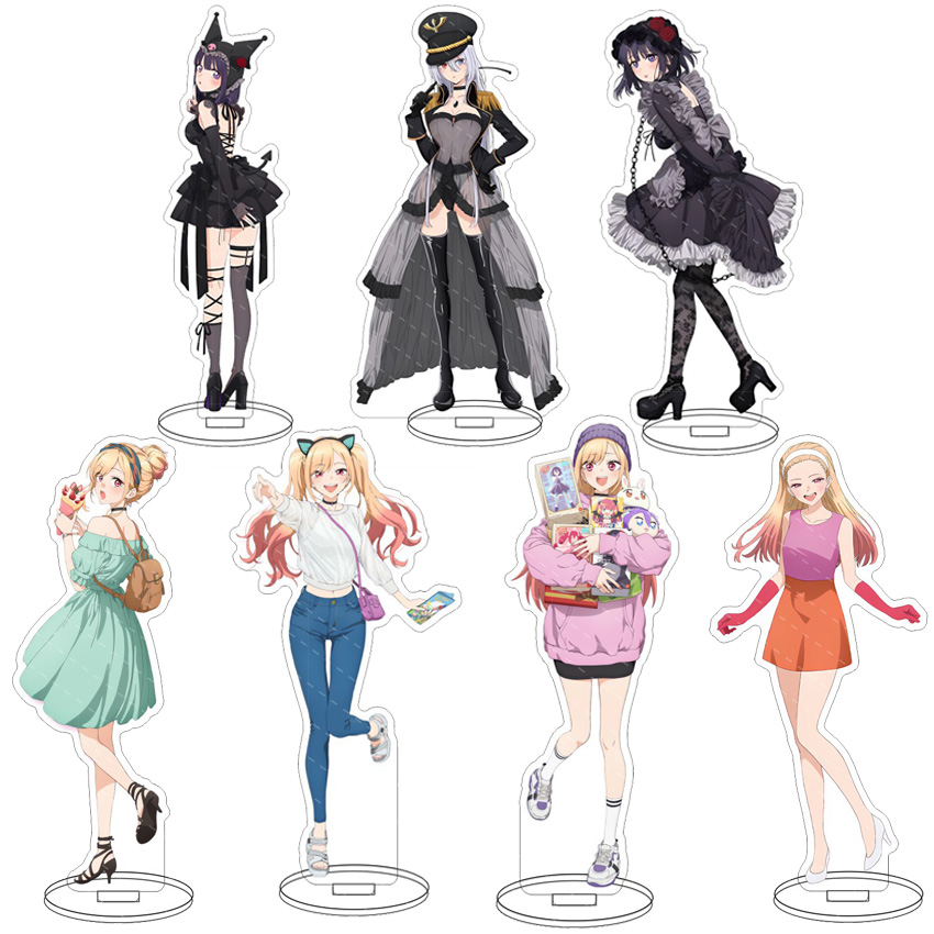 Anime Cosplay Rental - 16CM 애니메이션 아크릴 스탠드 마이 드레스업