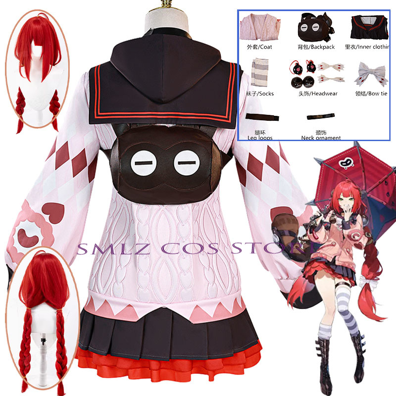 Anime Cosplay Wig - Smlz Ukinami Yuzuha 코스프레 게임 Zenless