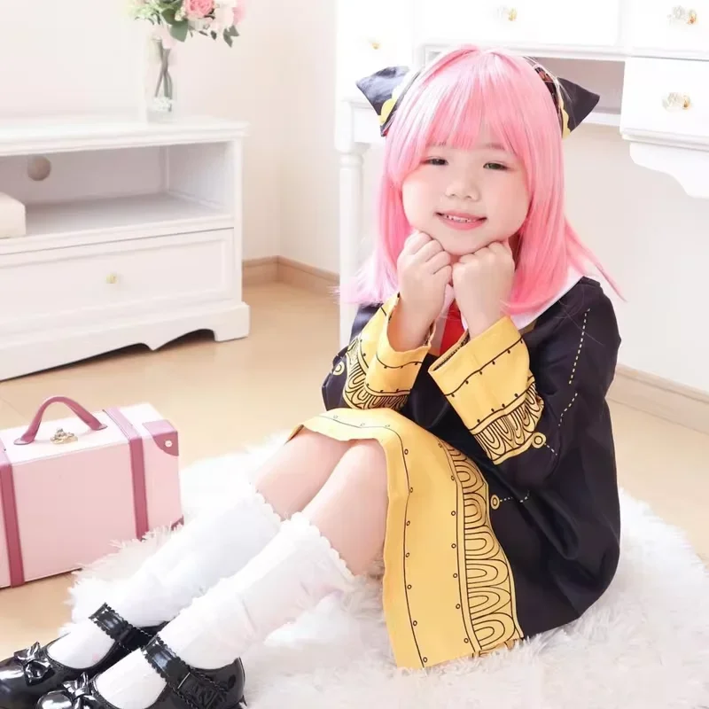 Anime Cosplay Anya - 애니메이션 아냐 포저 코스프레 의상 블랙