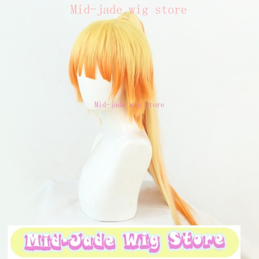 Cosplay Anime Zenitsu - Zenitsu Agatsuma Genderend 코스프레 가발 애니메이션