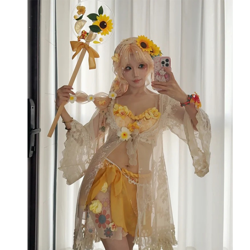 Anime Cosplay Characters - 나이아드 그레이스 ​ ​ 여름 골드