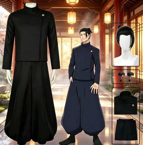 Anime Cosplay Gojo - 2026 고죠 사토루 코스프레 의상 남성용