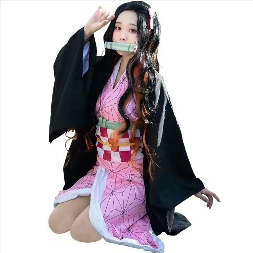 Anime Cosplay Nezuko - 애니메이션 악마 슬레이어 Kimetsu No Yaiba