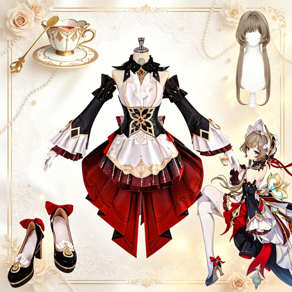 Anime Cosplay Clothes - Genshin Impact Sandrone 마리오네트 코스프레 의상