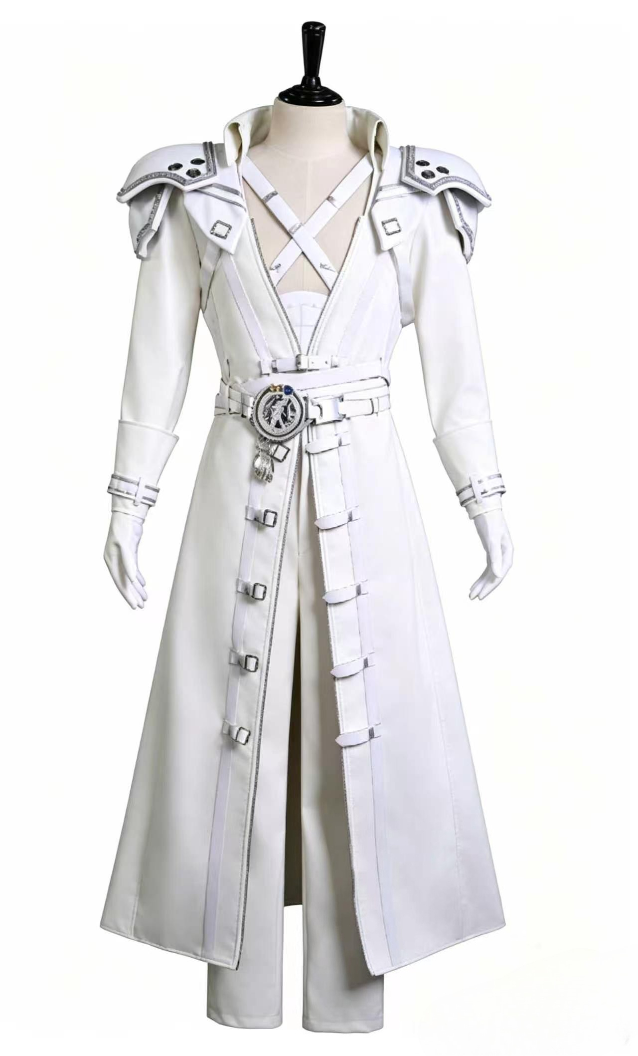 Anime Cosplay Clothes - 세피로스 퓨어 앵글 판타지 화이트 폴드론