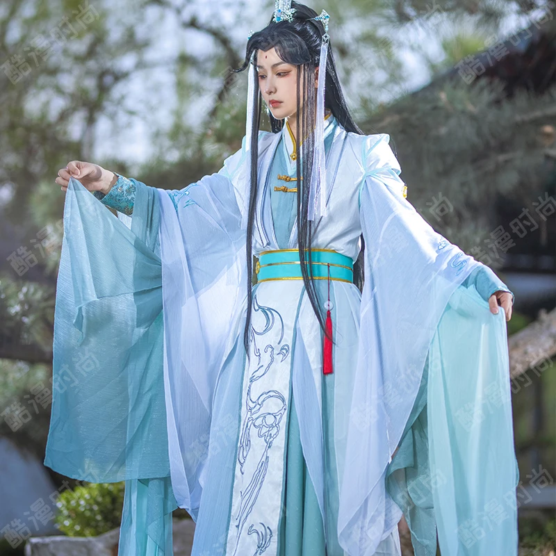 시칭쉬안 코스프레 의상 펑시 님니앙 한푸 애니메이션 천 - Anime Cosplay Clothes 리뷰 및 가격