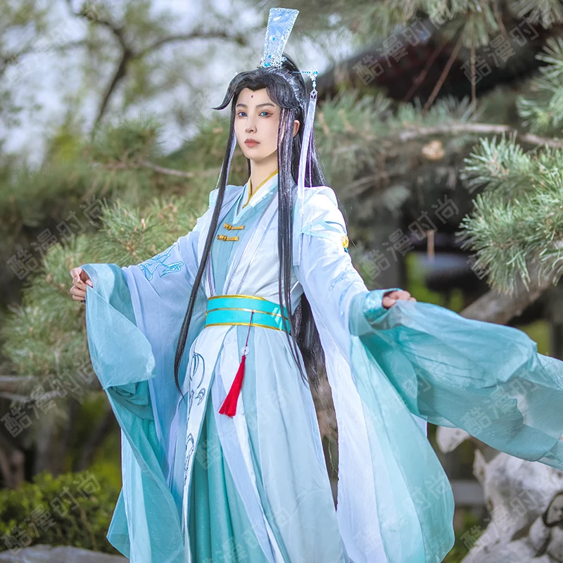 시칭쉬안 코스프레 의상 펑시 님니앙 한푸 애니메이션 천 - Anime Cosplay Clothes 리뷰 및 가격