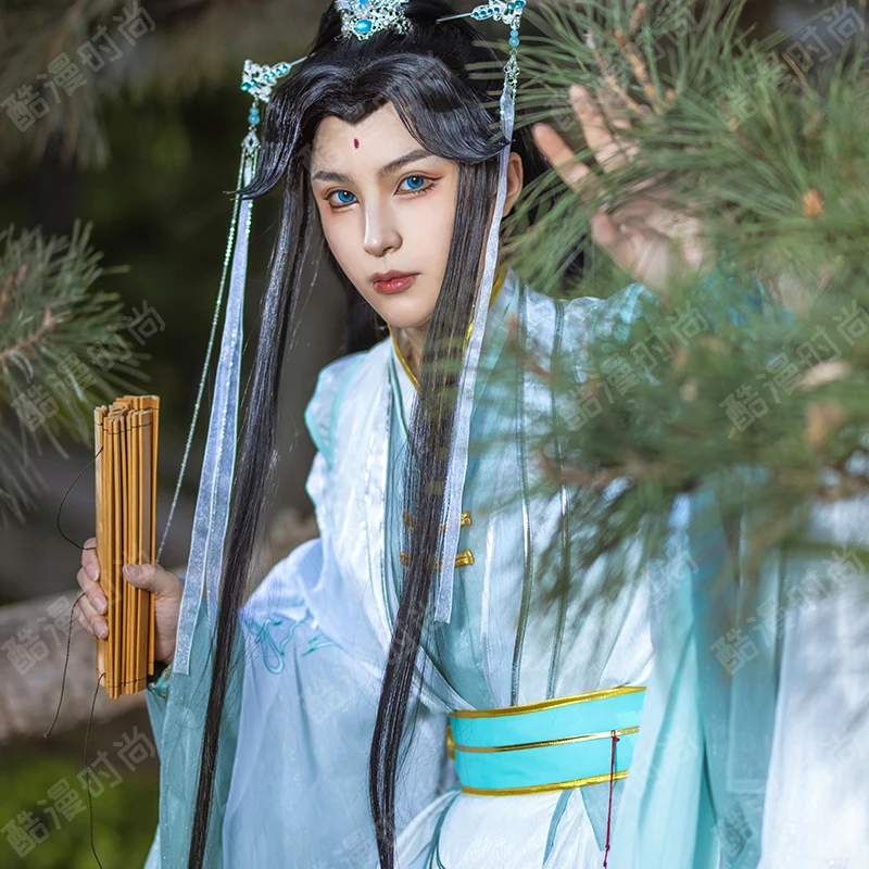 시칭쉬안 코스프레 의상 펑시 님니앙 한푸 애니메이션 천 - Anime Cosplay Clothes 리뷰 및 가격