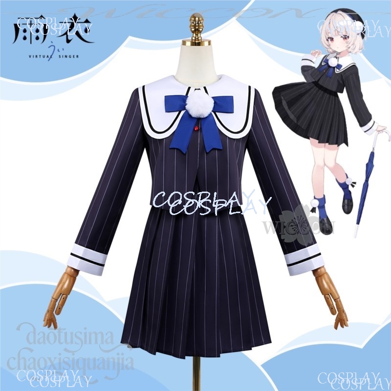 JK 교복 드레스 귀여운 모자 가발 할로윈 크리스마스  - Anime Cosplay Youtuber 리뷰 및 가격