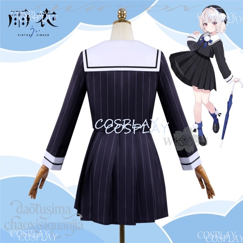 JK 교복 드레스 귀여운 모자 가발 할로윈 크리스마스  - Anime Cosplay Youtuber 리뷰 및 가격