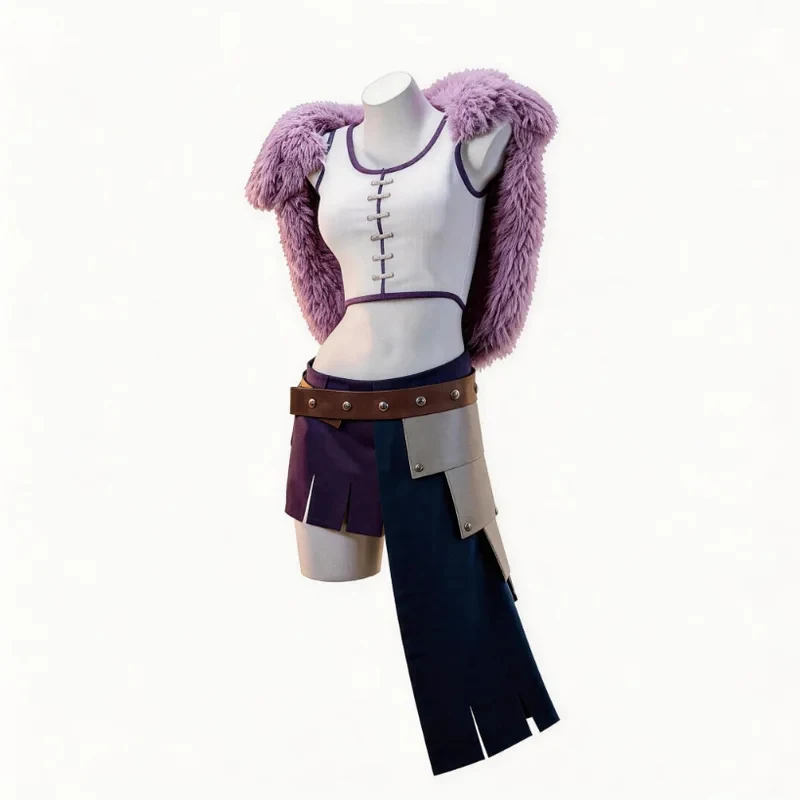 니코 로빈 코스프레 의상 보라색 세트 애니메이션 캐릭터 - Anime Cosplay Nico Robin 리뷰 및 가격