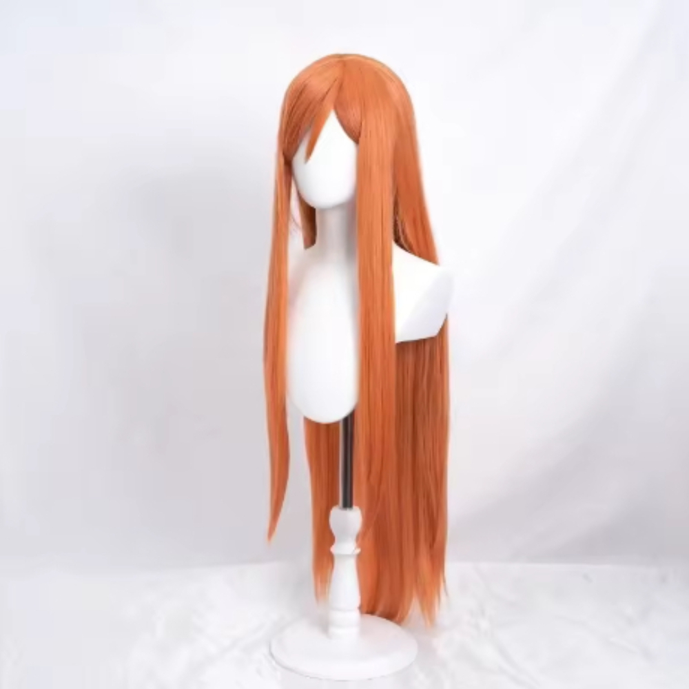 프리티 더비 메이든 코스프레 가발 02: 사일런트 스즈 - Anime Cosplay Orange Hair 리뷰 및 가격