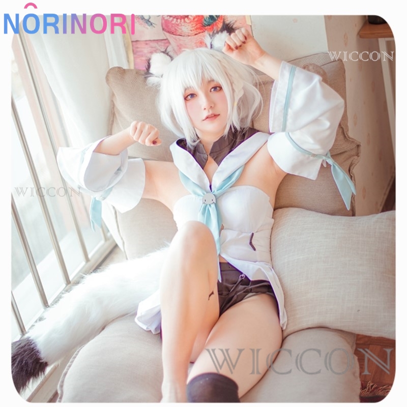 가상 Vtuber 유튜버 홀로라이브 시라카미 후부키 코 - Anime Cosplay Youtuber 리뷰 및 가격