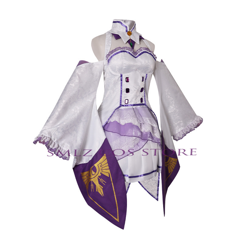 에밀리아 코스프레 애니메이션 Re Zero Kara H - Anime Cosplay Wig 리뷰 및 가격