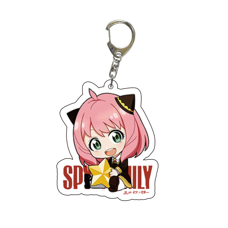 스파이 x 패밀리 아크릴 키체인 애니메이션 상품 로이드 - Anime Cosplay Anya 리뷰 및 가격