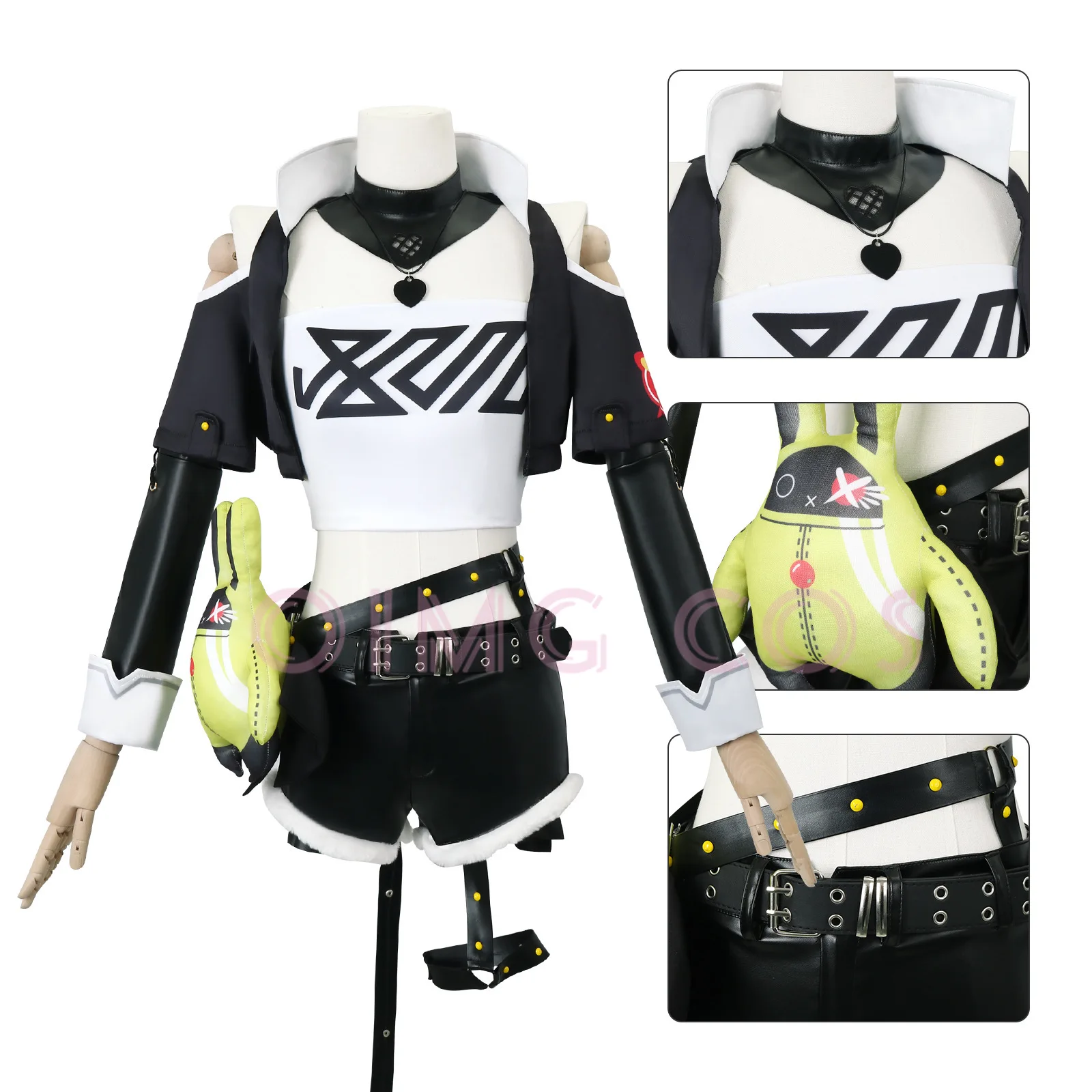 니콜 데마라 젠레스 존 제로 코스프레 의상 유니폼 가발 - Anime Cosplay Wig 리뷰 및 가격
