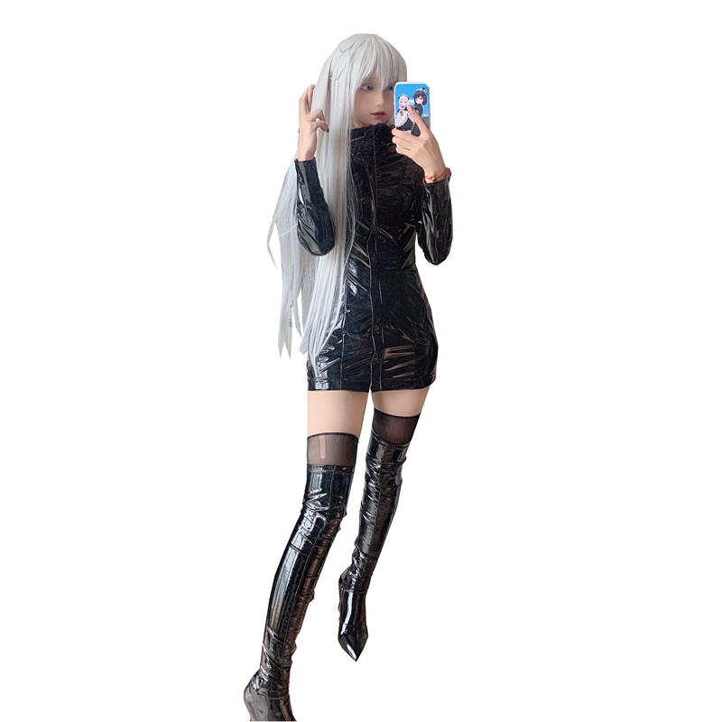 애니메이션 코스프레 여성 코스프레 고조 사토루 의상 할 - Anime Cosplay Gojo 리뷰 및 가격