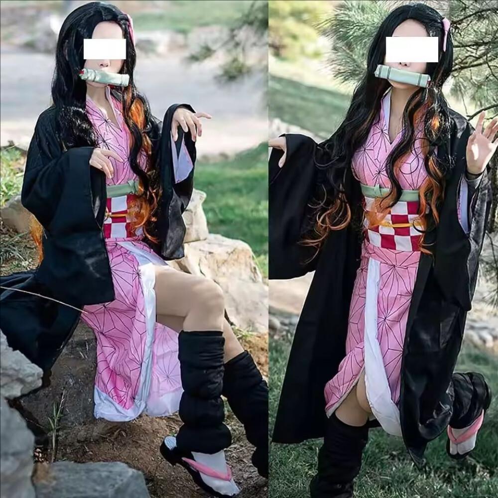 애니메이션 악마 슬레이어 Kimetsu No Yaiba - Anime Cosplay Nezuko 리뷰 및 가격