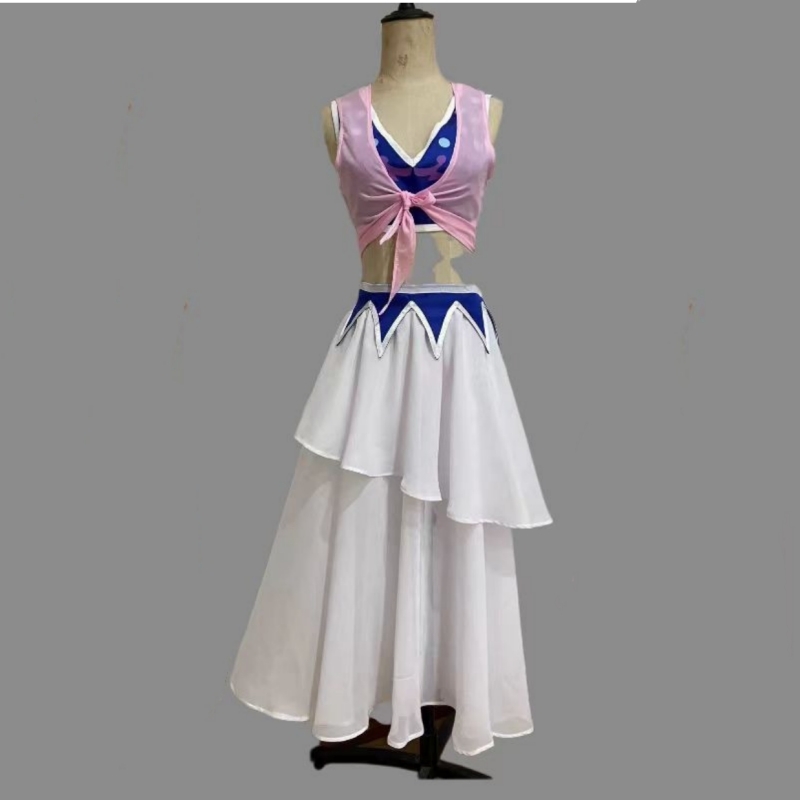 새로운 이름표시 코스프레 의상 상의와 스커트는 게임 파 - Anime Cosplay Name 리뷰 및 가격