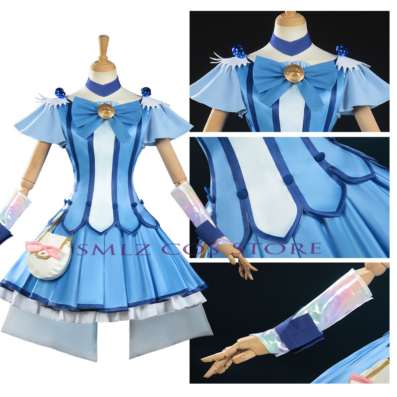 큐어 뷰티 코스프레 애니메이션 스마일 글리터 브리즈 큐 - Anime Cosplay Clothes 리뷰 및 가격
