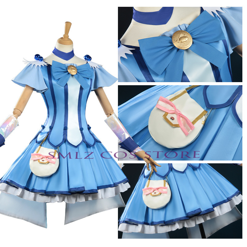 큐어 뷰티 코스프레 애니메이션 스마일 글리터 브리즈 큐 - Anime Cosplay Clothes 리뷰 및 가격