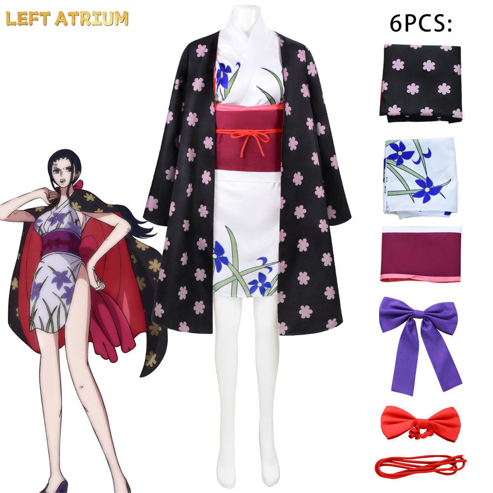 애니메이션 니코 로빈 코스프레 의상 니코 로빈 와노 유 - Anime Cosplay Nico Robin 리뷰 및 가격