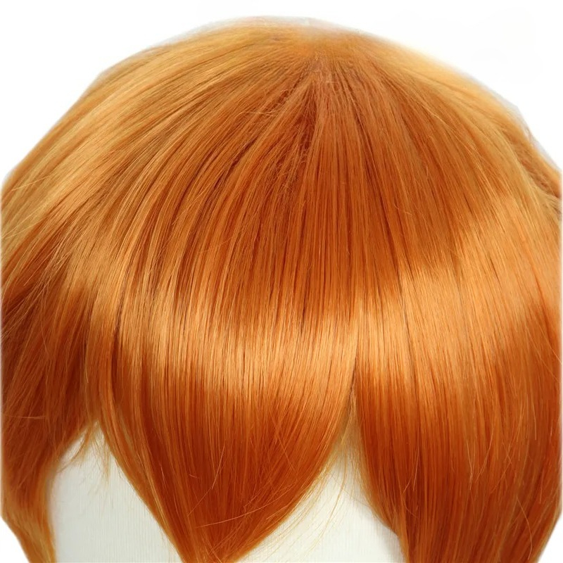 애니메이션 포켓 몬스터 미스티 코스프레 가발 짧은 오렌 - Anime Cosplay Orange Hair 리뷰 및 가격