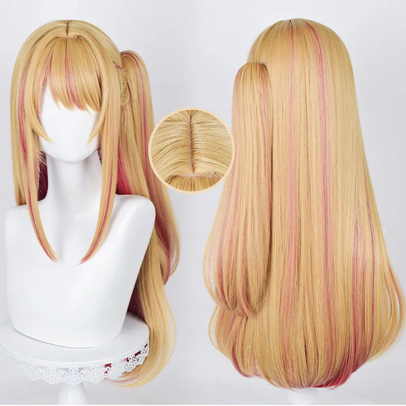 애니메이션 오시 노 코 호시노 루비 코스프레 가발, 스 - Anime Cosplay Orange Hair 리뷰 및 가격