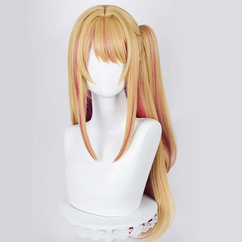 애니메이션 오시 노 코 호시노 루비 코스프레 가발, 스 - Anime Cosplay Orange Hair 리뷰 및 가격