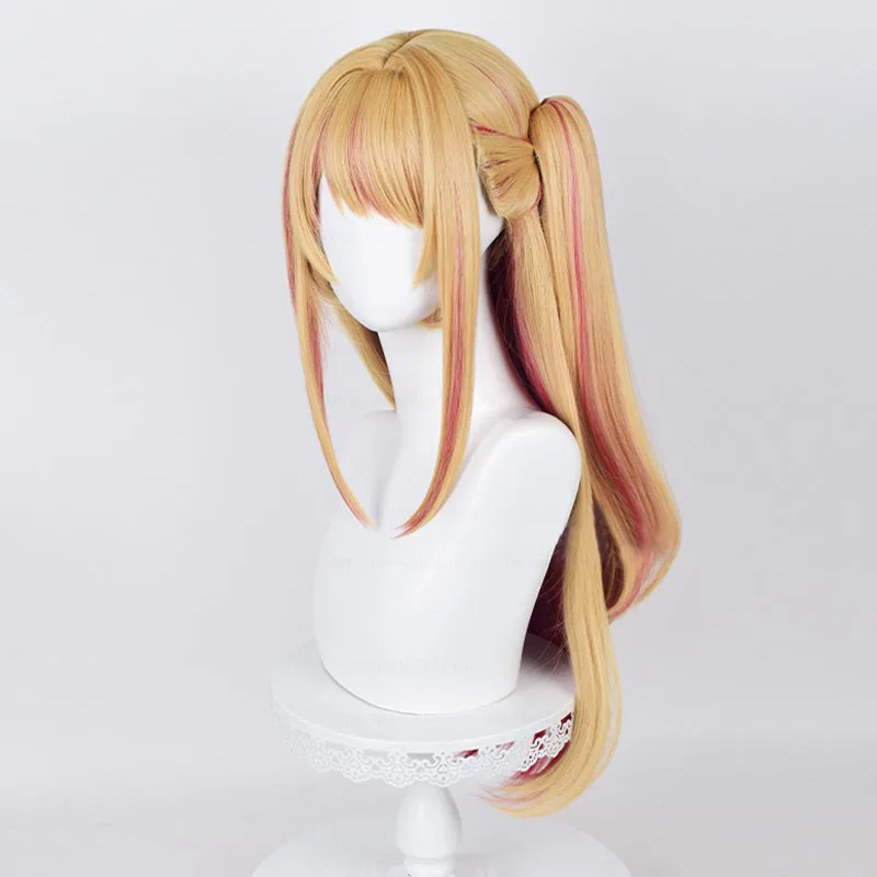 애니메이션 오시 노 코 호시노 루비 코스프레 가발, 스 - Anime Cosplay Orange Hair 리뷰 및 가격