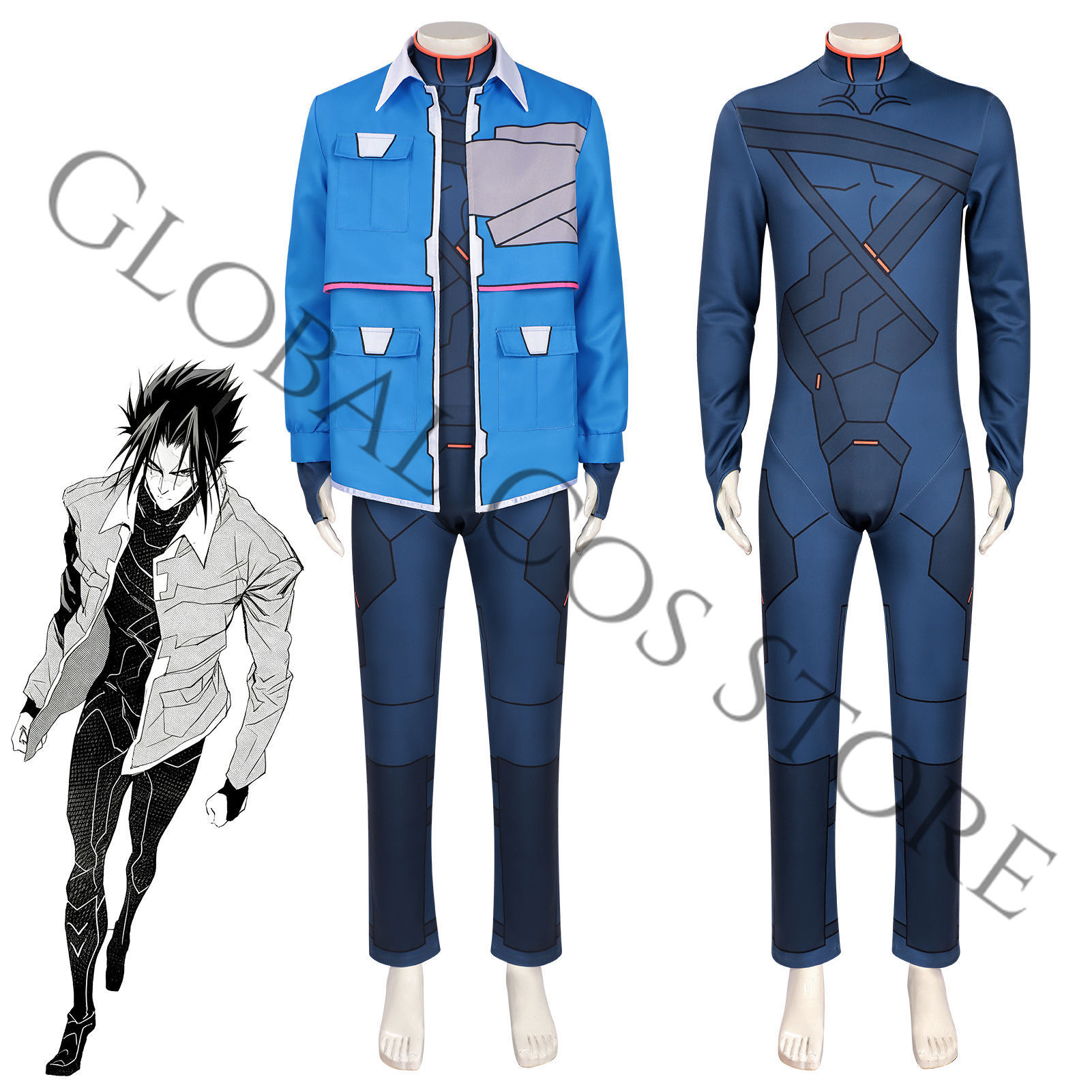 사이버 펑크 시즌 2 넷러너 코드 네임 D 코스프레 의 - Anime Cosplay Name 리뷰 및 가격