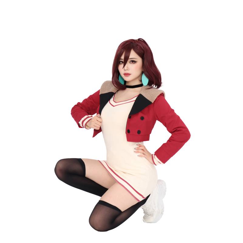 DAZCOS 모모 아야세 단 다 코스프레 의상 풀 세트 - Anime Cosplay Gojo 리뷰 및 가격