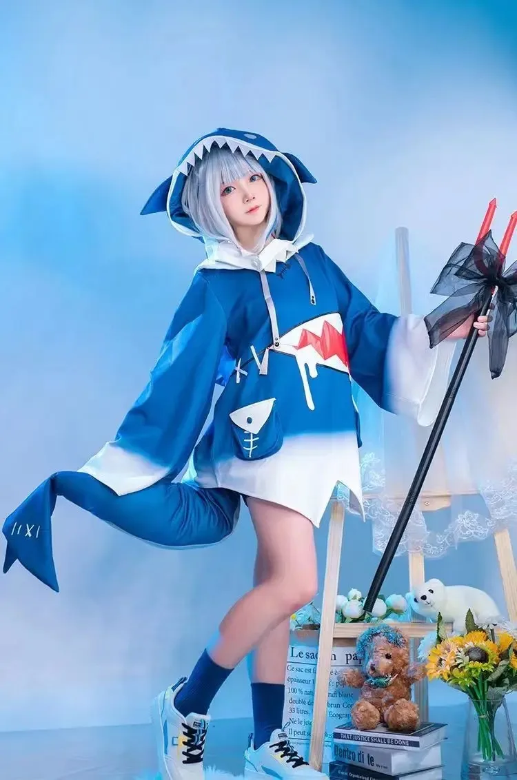 홀로라이브 영어 버전 가우르 구라 코스프레 의상 귀여운 - Anime Cosplay Youtuber 리뷰 및 가격
