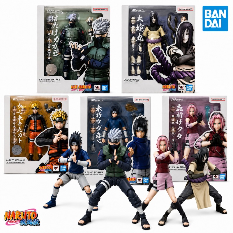 반다이 정품 SHF 나루토 우즈마키 사스케 카카시 사쿠 - Bandai Tamashii Nations S.H.Figuarts 리뷰 및 가격